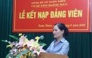 Đảng bộ xã Xuân Thiên chú trọng công tác phát triển Đảng viên