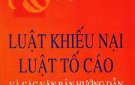 BÀI TUYÊN TRUYỀN VỀ LUẬT TIẾP CÔNG DÂN; LUẬT KHIẾU NẠI; LUẬT TỐ CÁO