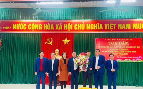 ĐẢNG BỘ XÃ XUÂN THIÊN TỔ CHỨC TỌA ĐÀM KỶ NIỆM 95 NĂM NGÀY THÀNH LẬP ĐẢNG CỘNG SẢN VIỆT NAM
