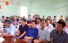 HĐND XÃ TỔ CHỨC TRIỂN KHAI KẾ HOẠCH TIẾP XÚC CỬ TRI CỦA ĐẠI BIỂU HĐND XÃ KỲ HỌP THỨ 9 HĐND XÃ KHÓA XIX