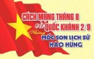 BÀI TUYÊN TRUYỀN KỶ NIỆM 78 NĂM NGÀY CÁCH MẠNG THÁNG 8 VÀ QUỐC KHÁNH 2/9