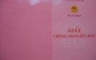 QUY TRÌNH TRỰC TUYẾN GIẢI QUYẾT THỦ TỤC HÀNH CHÍNH ĐĂNG KÝ KẾT HÔN, XÁC NHẬN TÌNH TRẠNG HÔN NHÂN