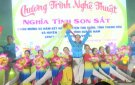 CHƯƠNG TRÌNH NGHỆ THUẬT NGHĨA TÌNH SON SẮT KỶ NIỆM 55 NĂM NGÀY KẾT NGHĨA GIỮA 2 HUYỆN THỌ XUÂN - QUẾ SƠN