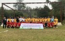 Giao lưu bóng đá nam giữa UBND xã Xuân Thiên, huyện Thọ Xuân và xã Tân Phúc, huyện Lang chánh