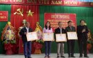 ĐẢNG ỦY XÃ XUÂN THIÊN TỔ CHƯC HỘI NGHỊ TỔNG KẾT CÔNG TÁC ĐẢNG NĂM 2017, TRAO HUY HIỆU ĐẢNG ĐỢT 7/11/2017, SO KẾT 2 NĂM THỰC HIỆN CHỈ THỊ 05 - CT/TW CỦA BỘ CHÍNH TRỊ 
